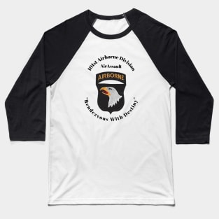 101st Airborne Division design Baseball T-Shirt